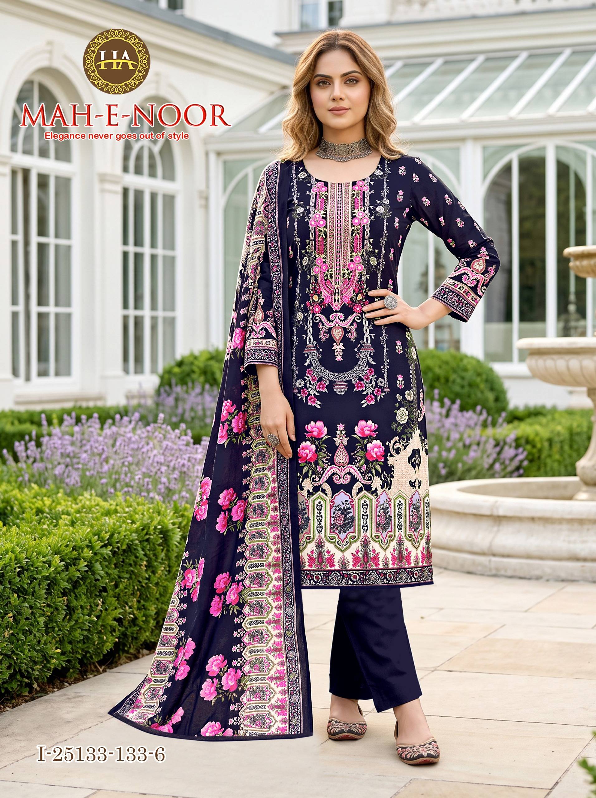 MAH E NOOR By Alok Suit 01 To 08 Series Beautiful Pakistani Suits Colorful Stylish Fancy Ethnic Wear Viscose Reyon Dresses At Wholesale